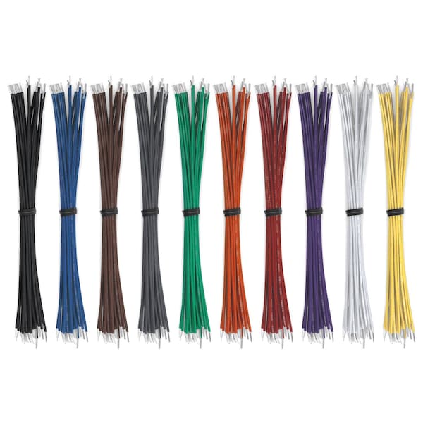 RG58C Coaxial Cable Assembly with SMA M RA to SMA M RA Connectors, 50 Ohm Z, 1 ft Length
